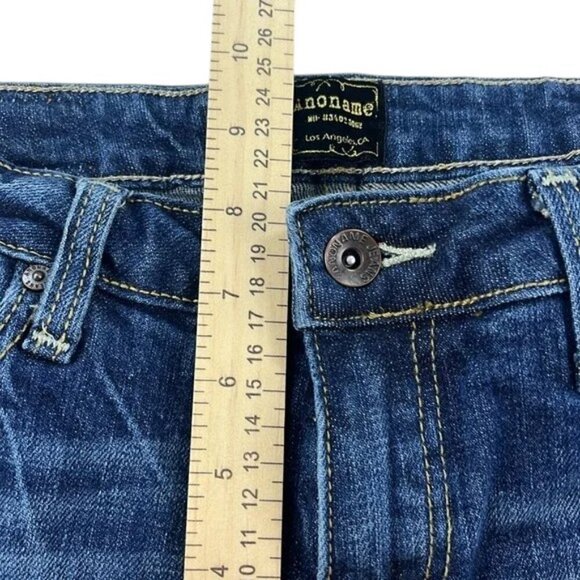 Anoname Jeans Capri Medium Wash Straight Low Rise Women's Size 30 - Picture 5 of 11